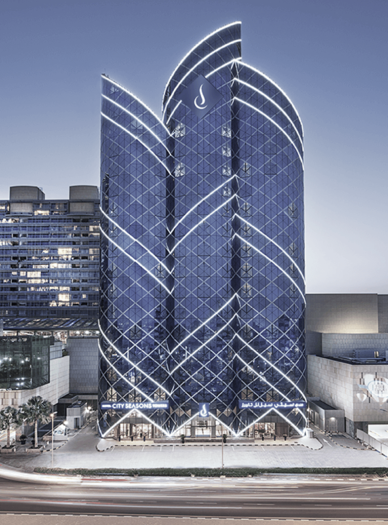 City Seasons Towers Hotel - Dubai - Best hospitality projects in dubai