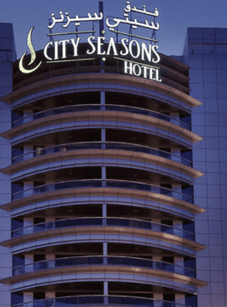 CITY SEASONS HOTEL - DUBAI - Hospitality Project in UAE